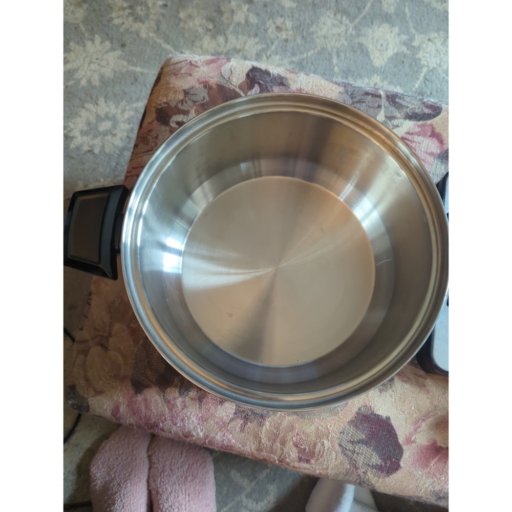 Kitchen Craft Stainless Steel Cookware West Bend 5 QT Stock Pot Pan W/Lid - Picture 6 of 8